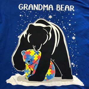 Cute Grandma Bear Short Sleeve Tee, Sz 3XL, NWOT